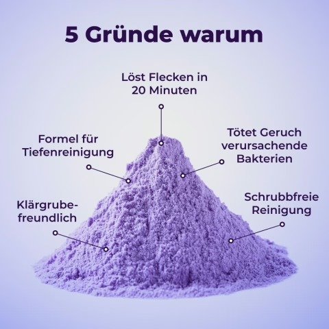 Vom Anbieter dargestellte Gründe für FizzClean